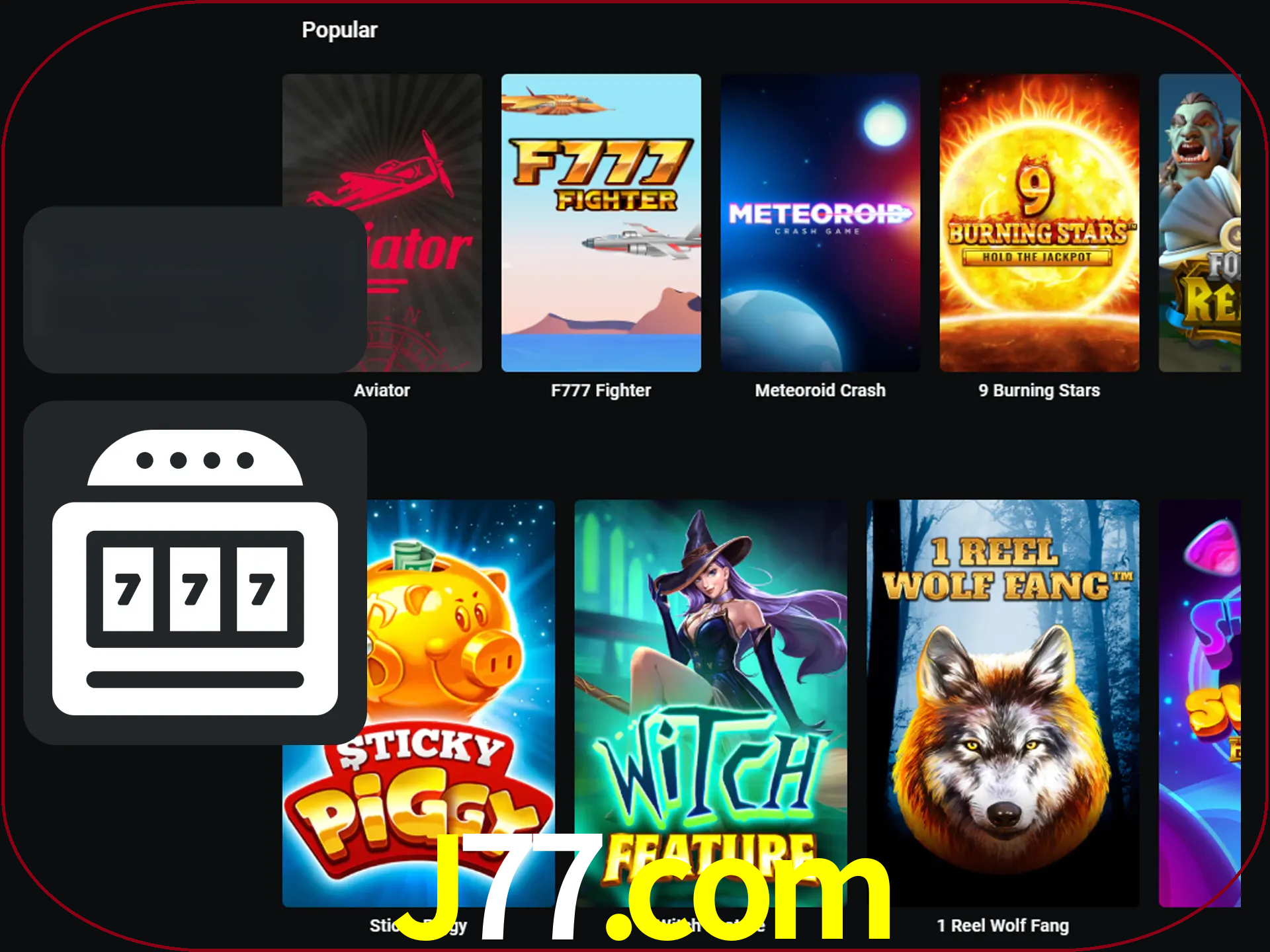 Gire seus slots de dinheiro favoritos.
