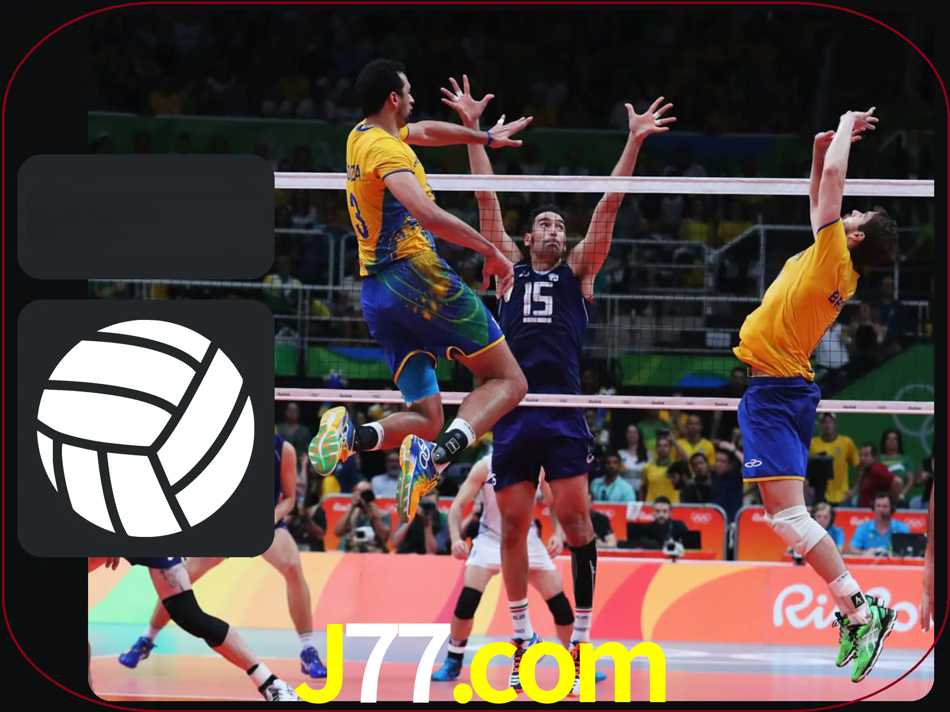 Fazer enormes ganhos apostando nas equipes de vôlei.